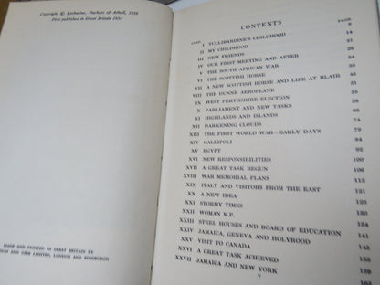 Working Partnership Being The Lives of John George 8th Duke of Atholl and of His Wife Katharine Marjory Ramsay By Katharine, Duchess of Atholl 1958 book image 5