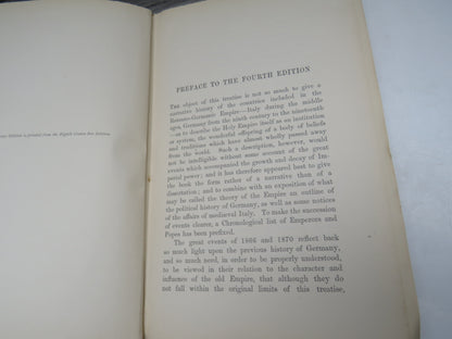 The Holy Roman Empire by James Bryce, 1889 book image 4