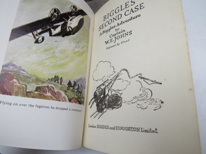 Biggles' Second Case A Biggles Adventure By Captain W.E. Johns 1949
