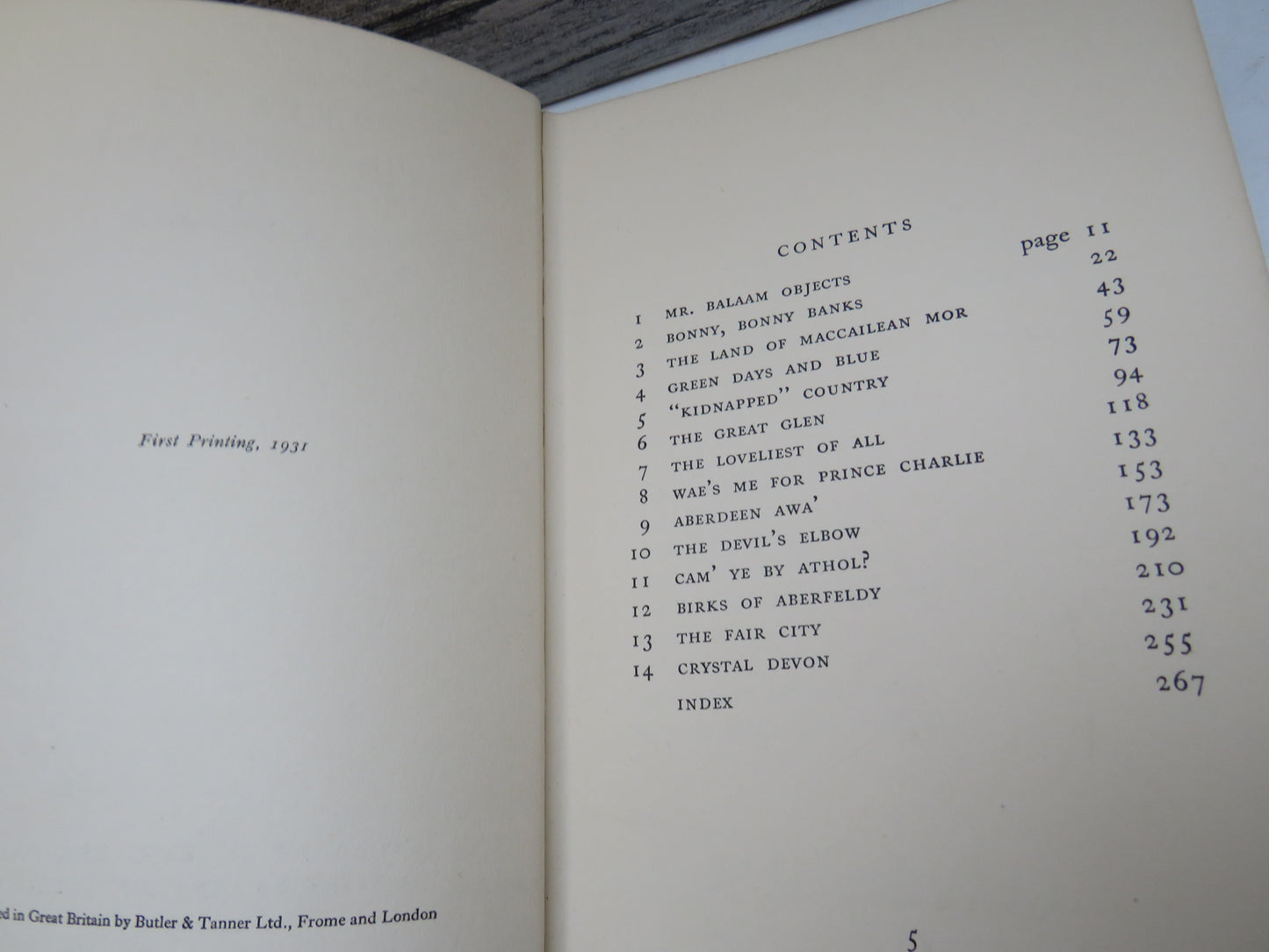 Let's See The Highlands By A.A. Thomson 1931 1st Edition