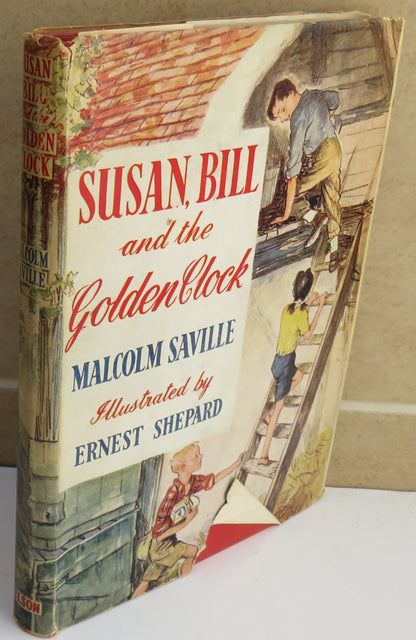 Susan, Bill and The Golden Clock by Malcolm Saville 1955 book image 2