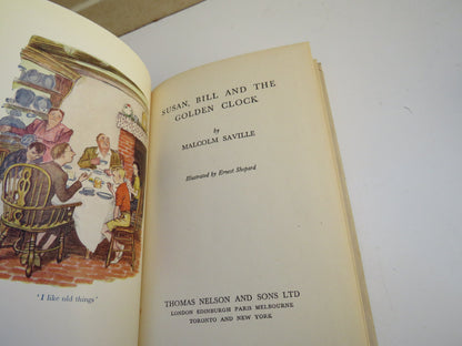 Susan, Bill and The Golden Clock by Malcolm Saville 1955 book image 3