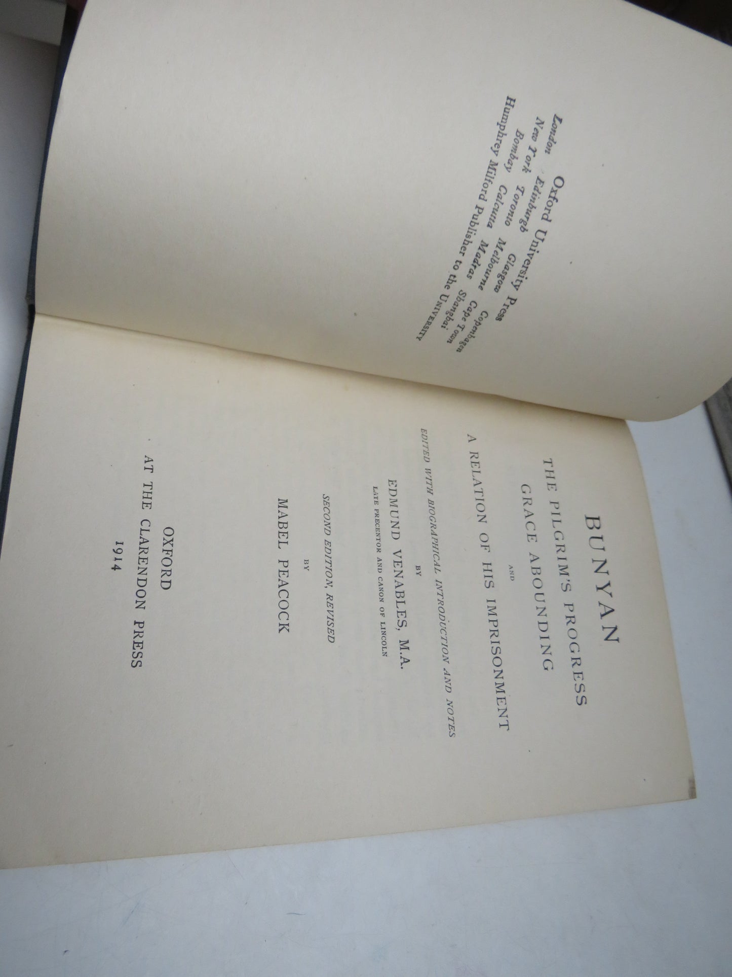 Bunyan The Pilgrim's Progress Part 1, by E. Venables and M. Peacock 1914