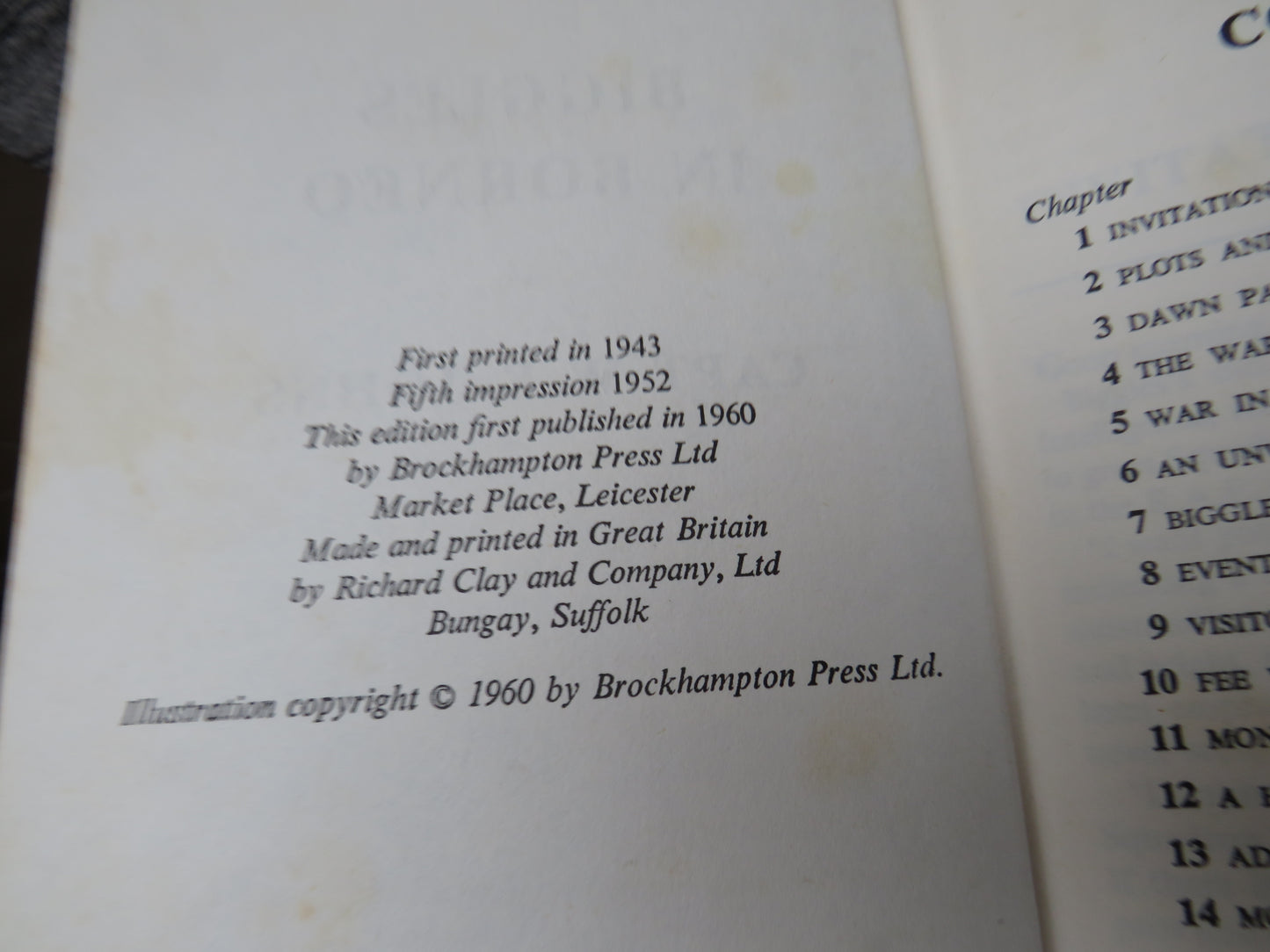 Biggles In Borneo By Captain W.E. Johns 1960