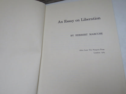 An Essay On Liberation By Herbert Marcuse 1969