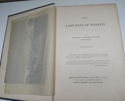 The Last Days Of Pompeii By Edward Bulwer Lytton book image 3