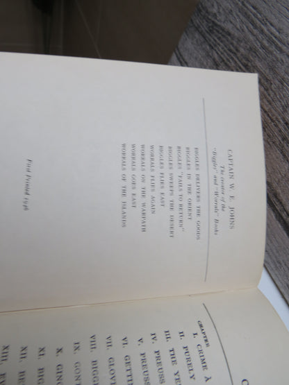 Sergeant Bigglesworth C.I.D The First Post War Biggles Story By Captain W. E. Johns 1946