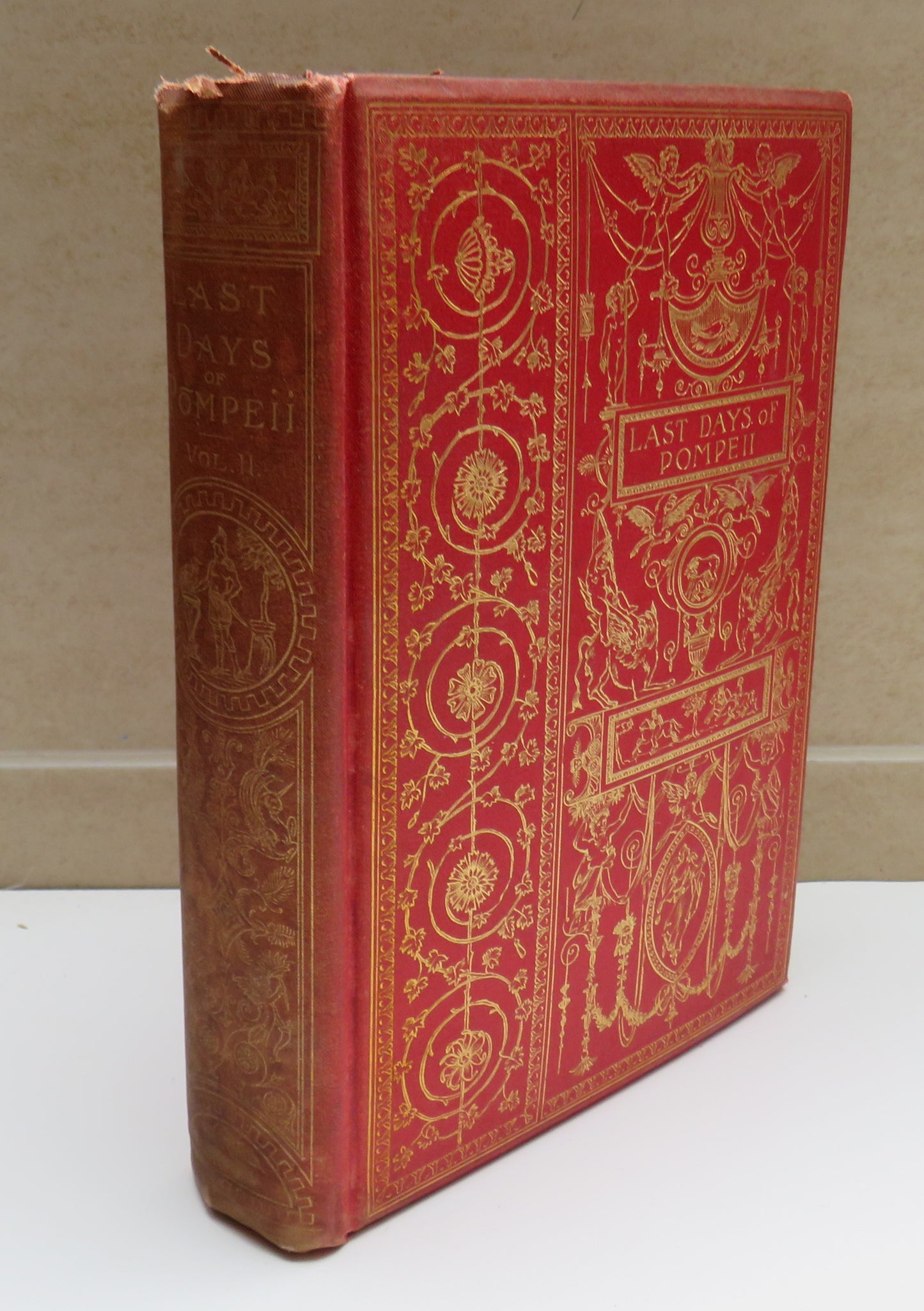 The Last Days Of Pompeii By Edward Bulwer Lytton Vol II