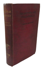 Load image into Gallery viewer, Shakespeare Personally By David Masson 1914
