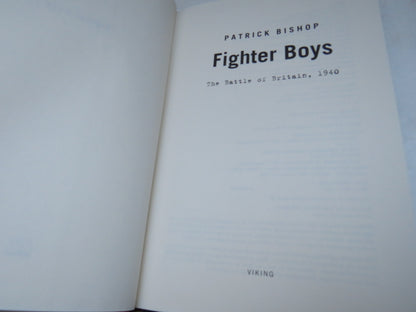 Fighter Boys The Battle of Britain, 1940 By Patrick Bishop 2003 book image 3