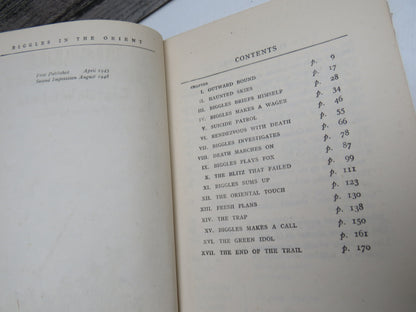 Biggles In The Orient By Captain W.E. Johns 1948