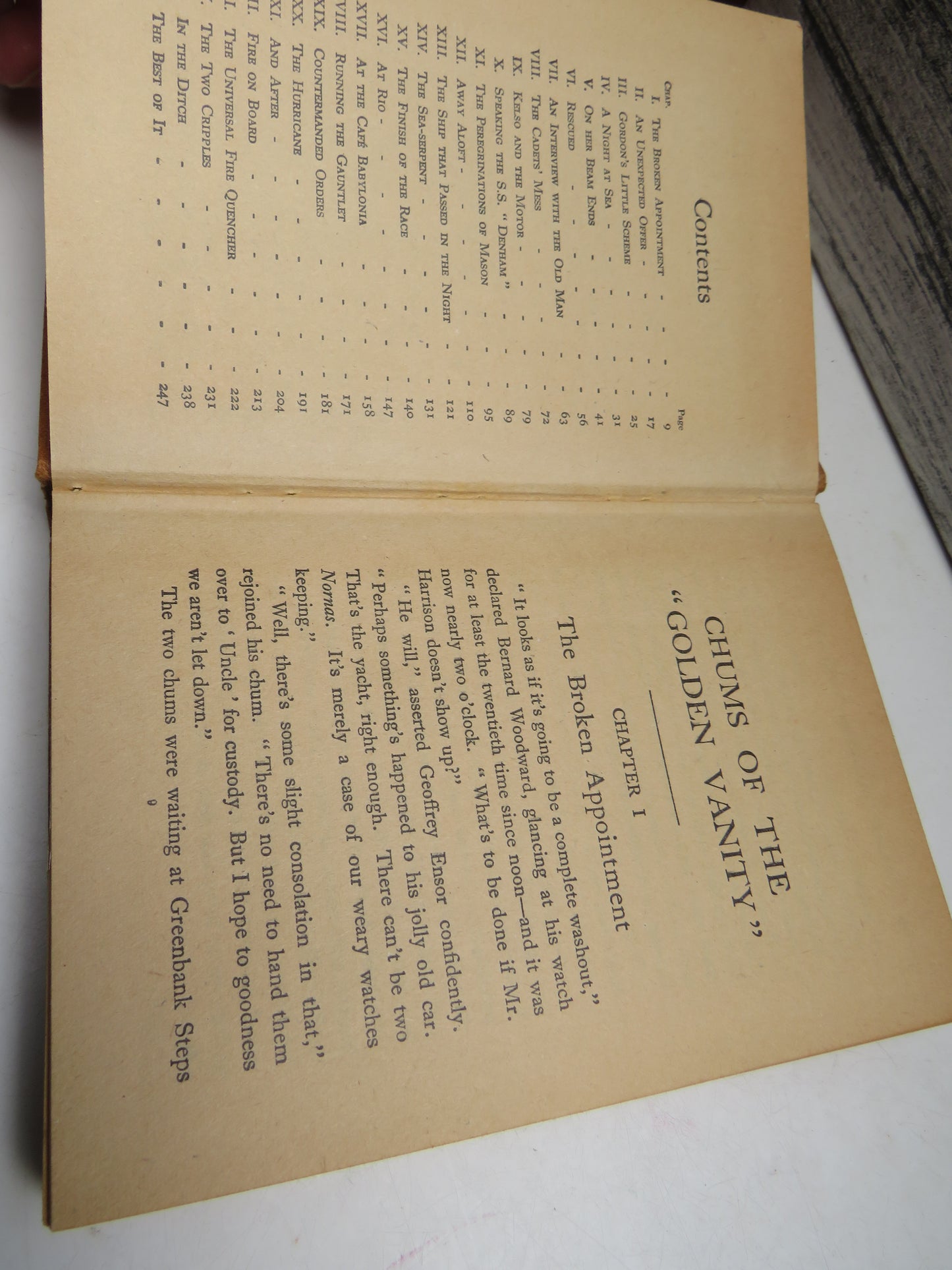 Chums of the 'Golden Vanity' by Percy F. Westerman