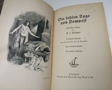 Load image into Gallery viewer, Antique Book, Die Letzten Tage Von Pompeji / The Last Days Of Pompeii By Sir Edward Bulwer Lytton 1923
