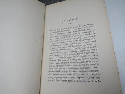The Life of Sir James Fitzjames Stephen, A Judge of the High Court of Justice by his Brother Leslie  book image 6