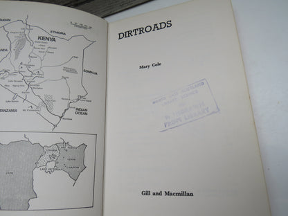 Dirtroads, Footloose in Africa by Mary Cole, 1975 book image 4