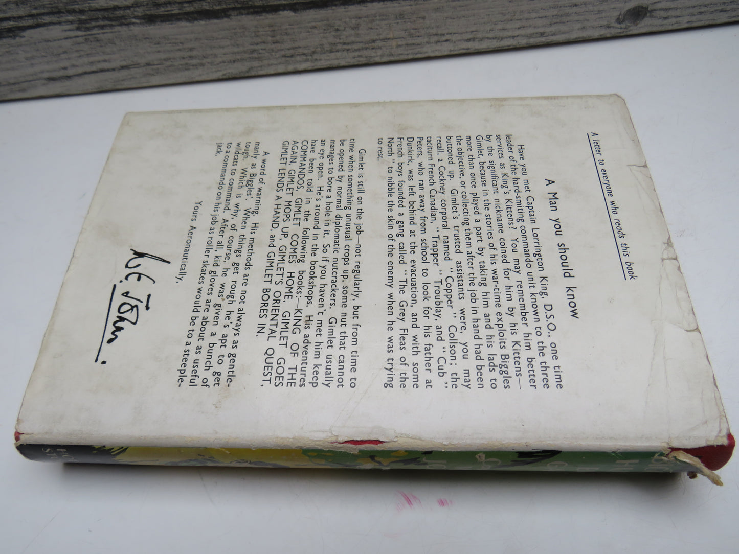Biggles Hunts Big Game By Captain W.E. Johns 1951
