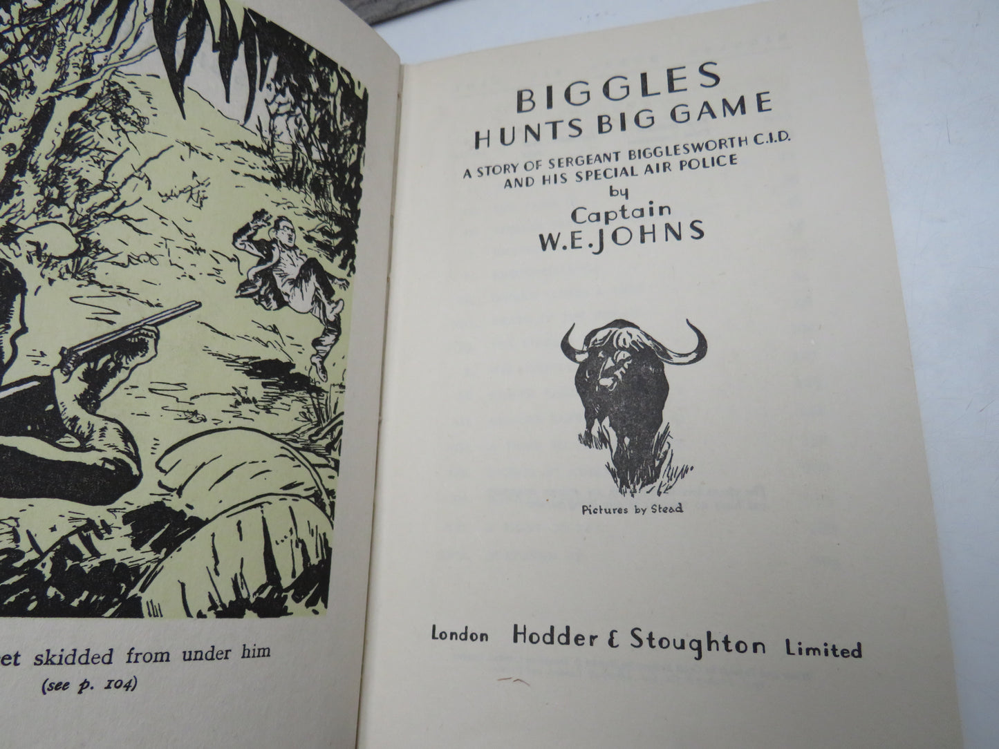 Biggles Hunts Big Game By Captain W.E. Johns 1951