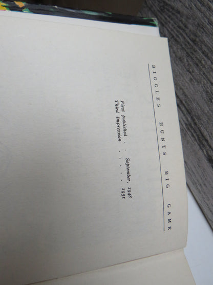 Biggles Hunts Big Game By Captain W.E. Johns 1951