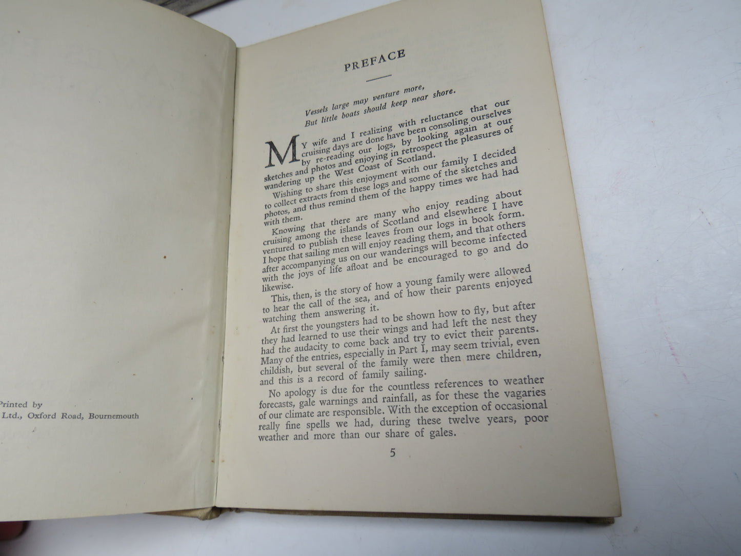 Leaves From Rowan's Logs, Cruises on West Coast of Scotland by Dr. R. B. Carslaw