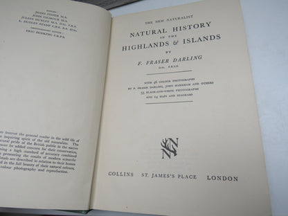 Natural History in the Highlands and Islands by F. Fraser Darling, 1947 book image 3