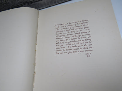 Come Abroad With Us by E. P. Leigh-Bennett, Illustrated by Leonard Richmond, First Edition book image 4