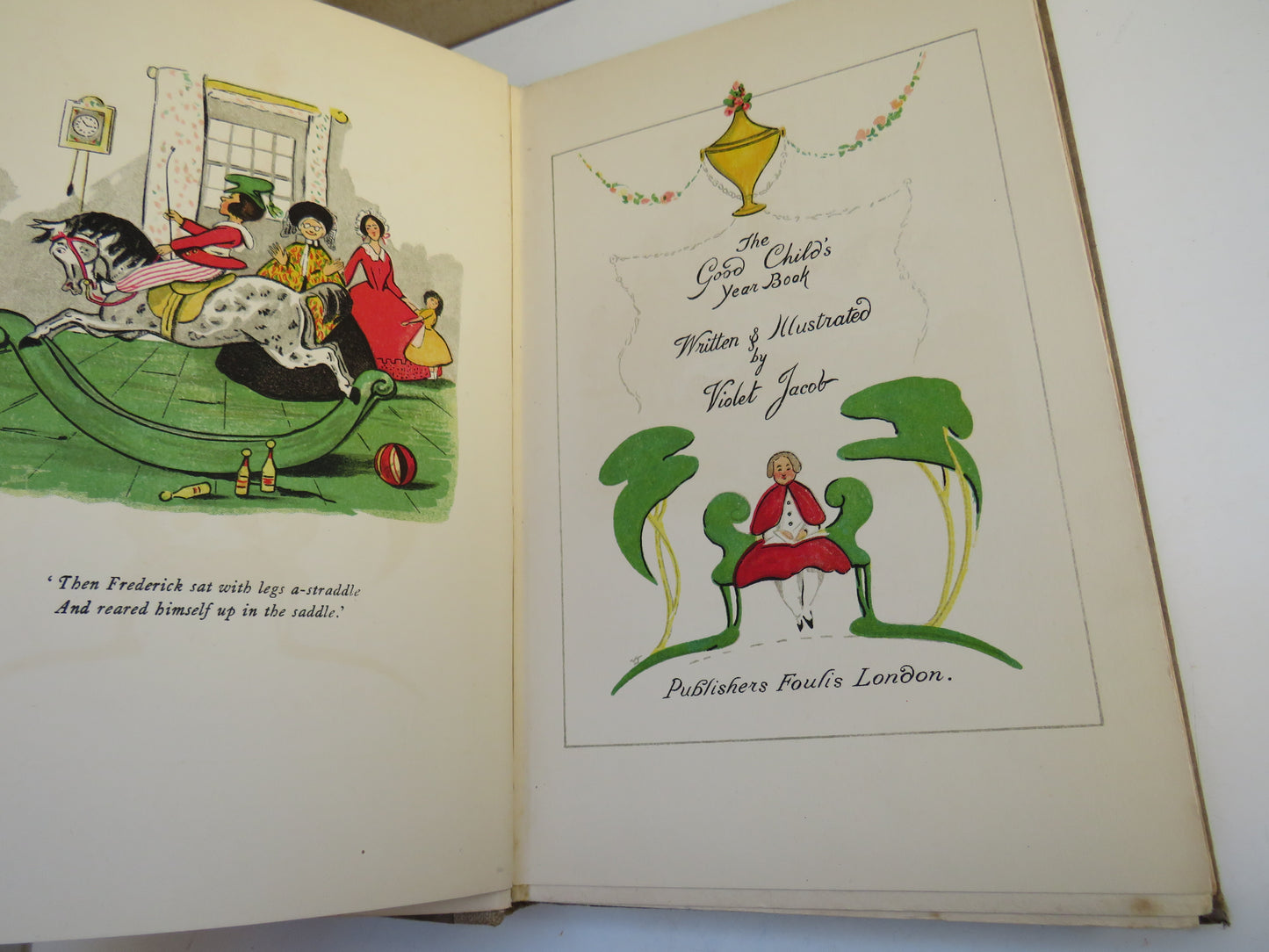 The Good Child's Year Book Written and Illustrated By Violet Jacob