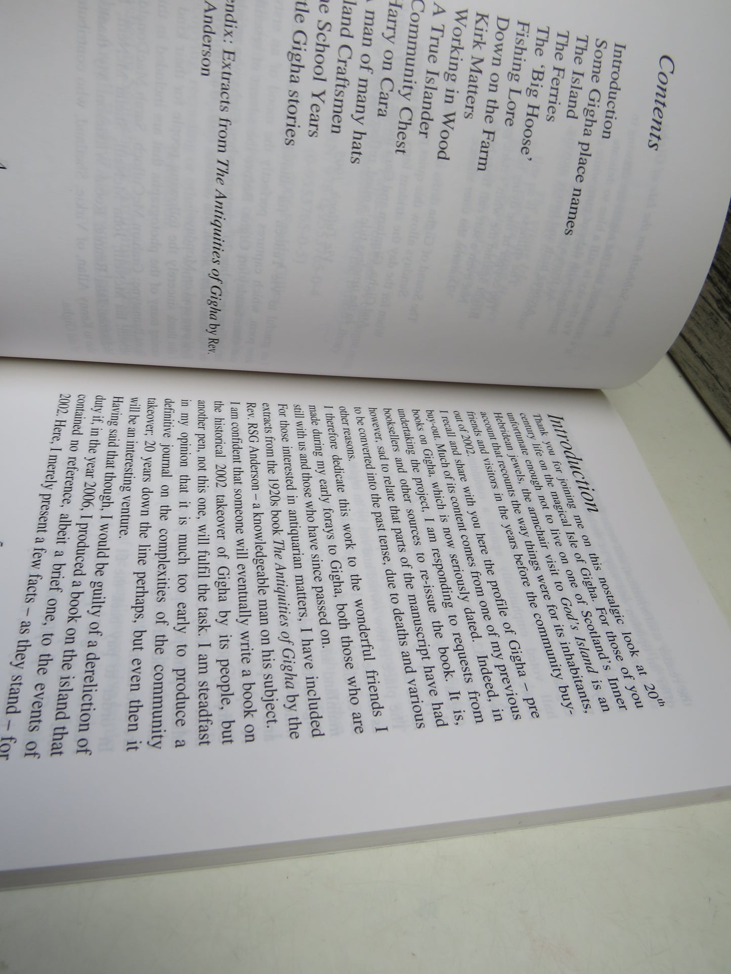 The Magic of Gigha, Memories of 20th Century Life on God's Island by Freddy Gillies 2006 Signed copy