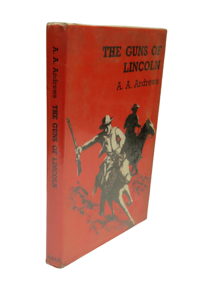 The Guns Of Lincoln By A.A. Andrews 1982 book front cover