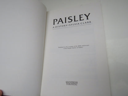 Paisley A History By Sylvia Clark 1988 book image 4
