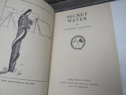 Secret Water by Arthur Ransome, 1946 book image 3