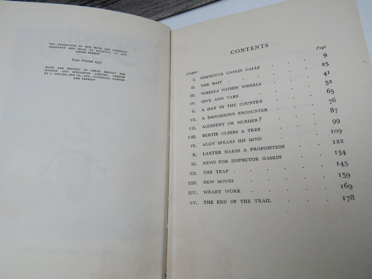 Biggles On The Home Front By Captain W. E. Johns 1957 1st Edition