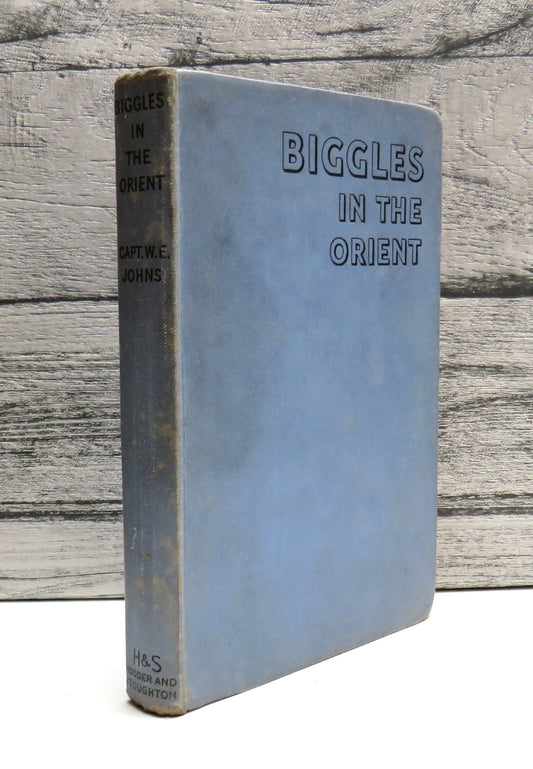 Biggles In The Orient By Captain W. E. Johns 1944 1st Edition