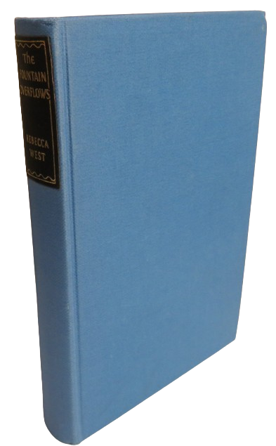 The Fountain Overflows By Rebecca West 1958 book front cover