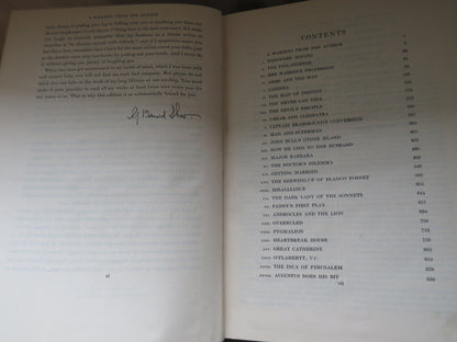 The Complete Plays Of Bernard Shaw 1934, Antique Book book image 6