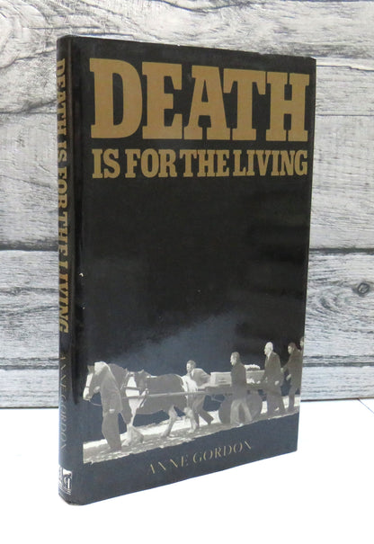 Death Is For The Living By Anne Gordon 1984 book front cover