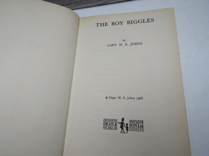 The Boy Biggles By Captain W. E. Johns 1968