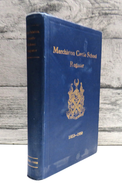 Merchiston Castle School Register 1833 to 1950 book front cover