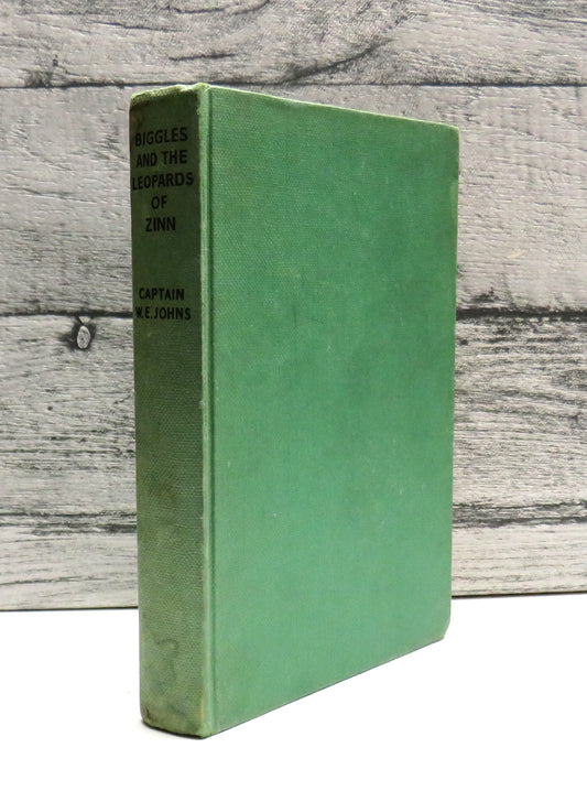 Biggles and The Leopards of Zinn By Captain W.E. Johns 1960