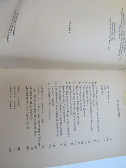 The Dead Sea Scrolls By John M. Allegro 1959 A Pelican Book book image 4