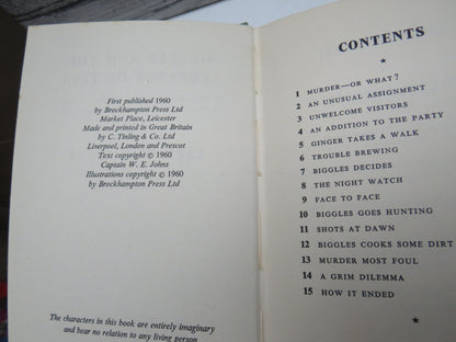 Biggles and The Leopards of Zinn By Captain W.E. Johns 1960