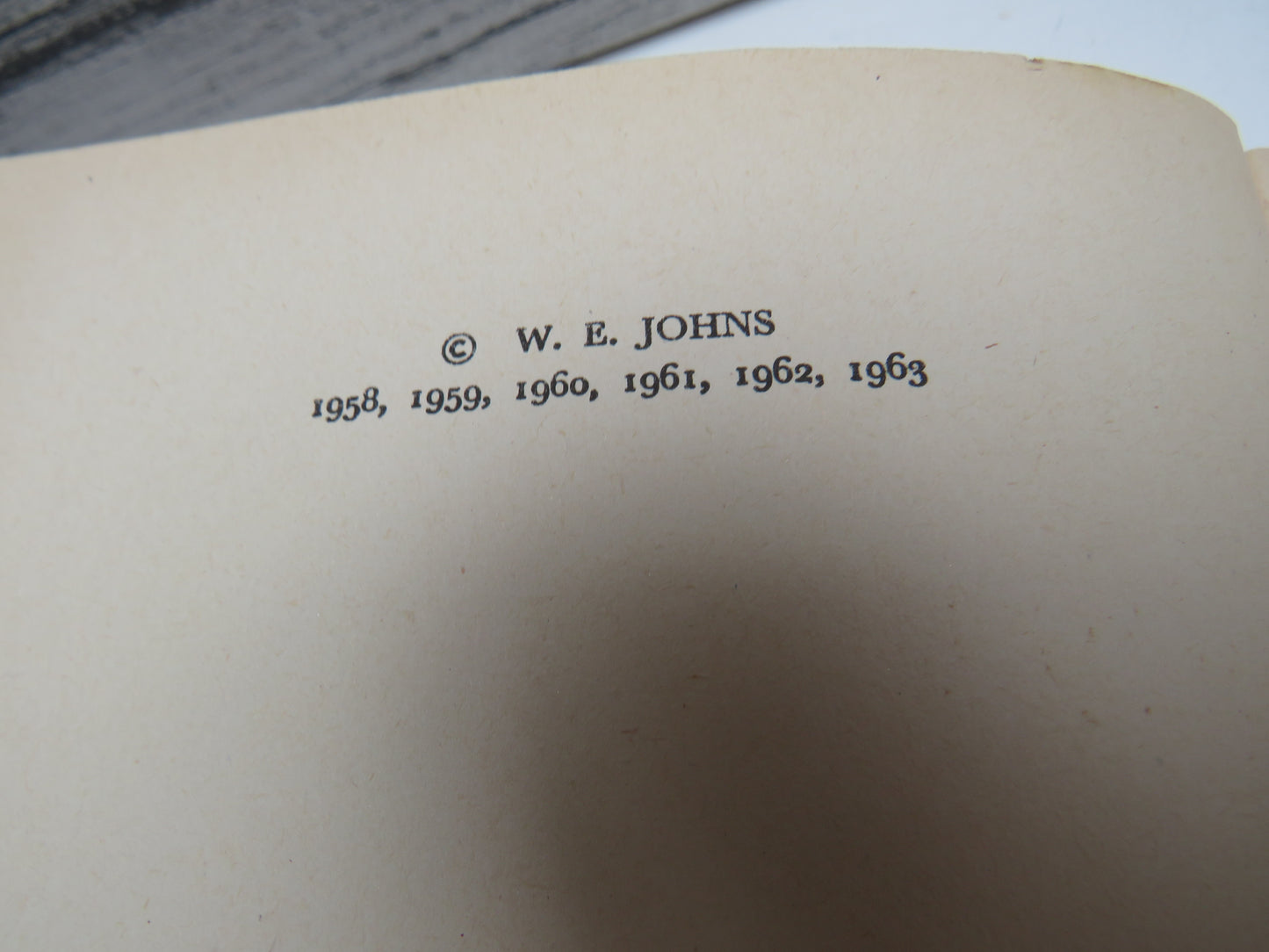 Biggles Flies To Work Some Unusual Cases of Biggles and His Air Police By Captain W. E. Johns