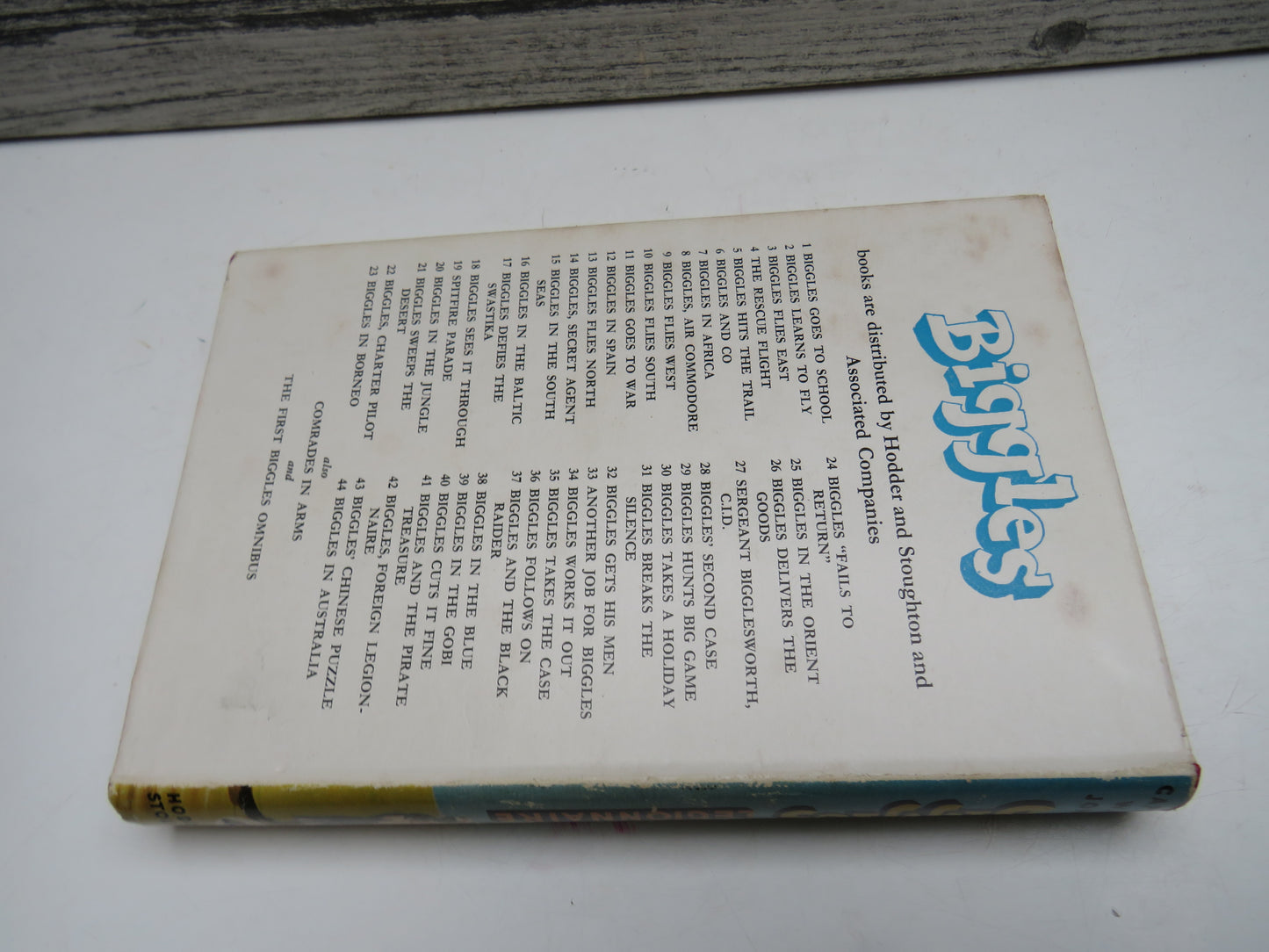 Biggles Foreign Legionnaire By Captain W. E. Johns 1955
