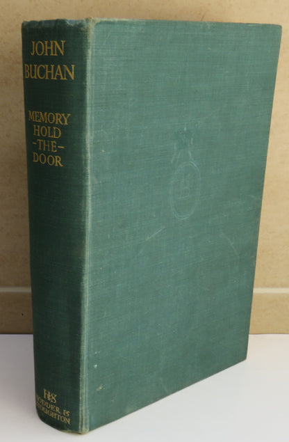 Memory Hold-The-Door By John Buchan 1941 book image 2