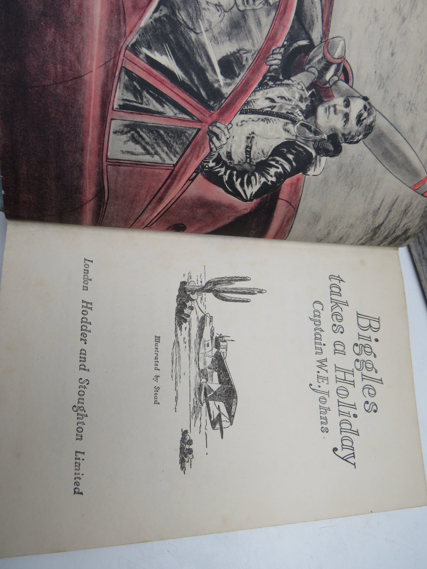 Biggles Takes A Holiday By Captain W.E. Johns 1949 1st Edition