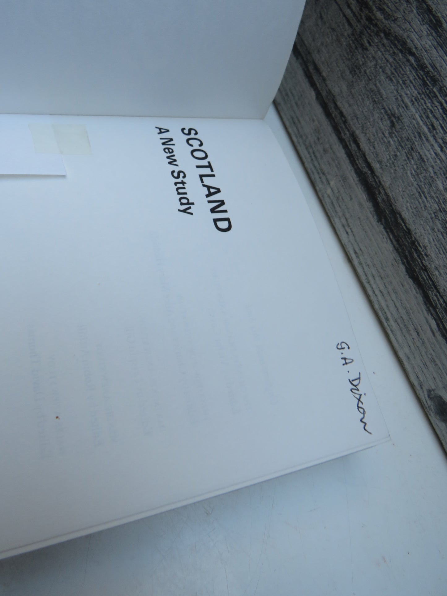 Scotland A New Study Edited By Chalmers M. Clapperton 1983