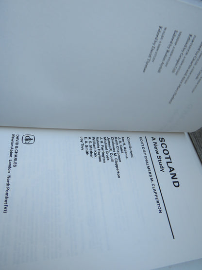 Scotland A New Study Edited By Chalmers M. Clapperton 1983 book image 4
