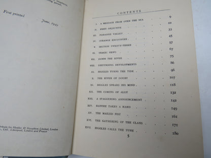 Biggles Takes A Holiday By Captain W.E. Johns 1949 1st Edition