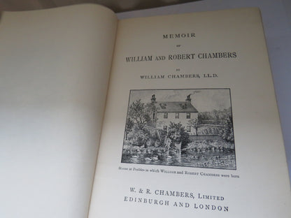 Memoir Of William and Robert Chambers By William Chambers book image 4