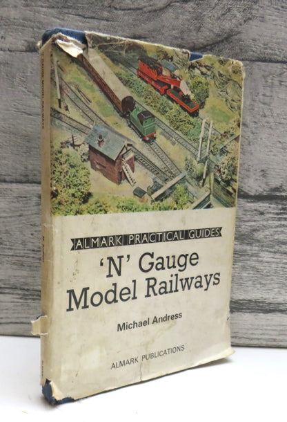 'N' Gauge Model Railways By Michael Andress 1972 book front cover