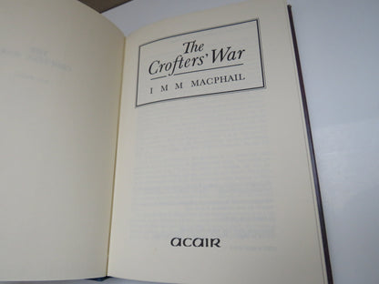 The Crofters' War By I M M MacPhail 1989 book image 4